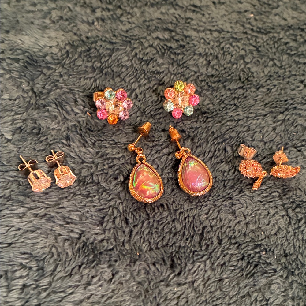 Colorful Earring Set - Picture 2 of 7